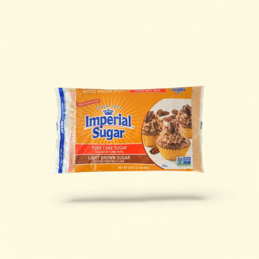 Imperial Sugar Light Brown Sugar, 32 oz — authentic US product shipped worldwide by Treatspree