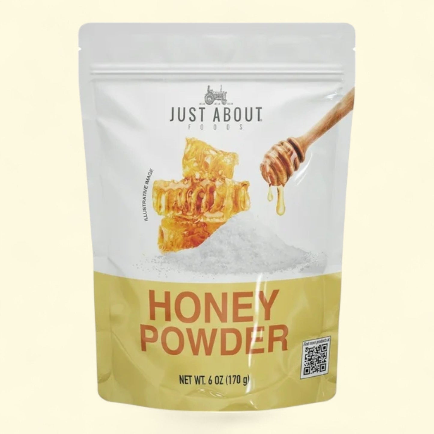 Just About Foods Honey Powder, Size