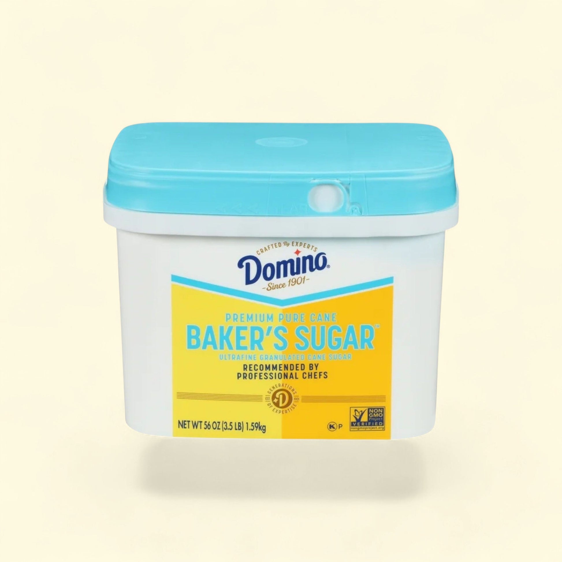 Domino Pure Cane Ultrafine Granulated Baker's Sugar, 3.5 lb — authentic US product shipped worldwide by Treatspree
