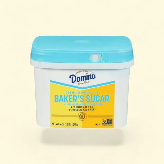 Domino Pure Cane Ultrafine Granulated Baker's Sugar, 3.5 lb — authentic US product shipped worldwide by Treatspree