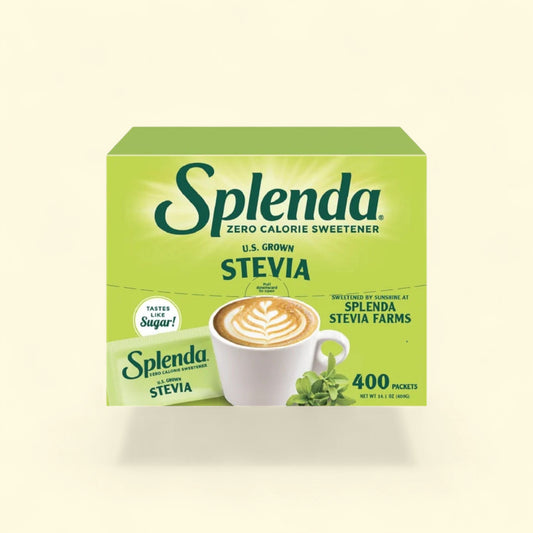 Splenda Stevia Sweetener Packets, 400CT — authentic US product shipped worldwide by Treatspree