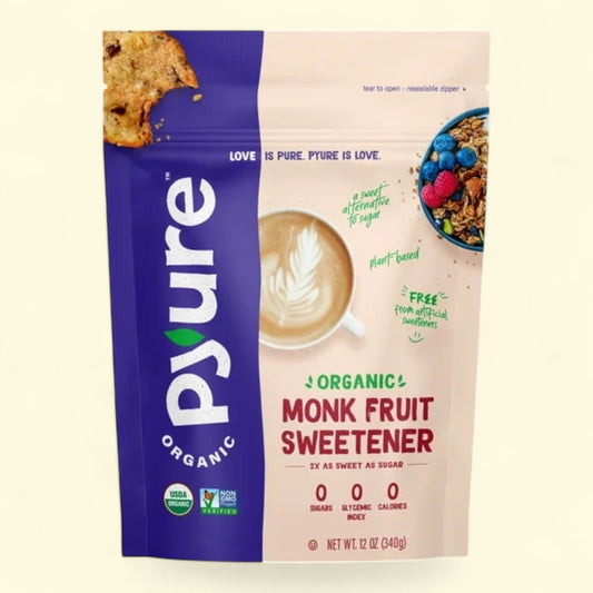 Pyure Monk Fruit Blend Sweetener, 12oz