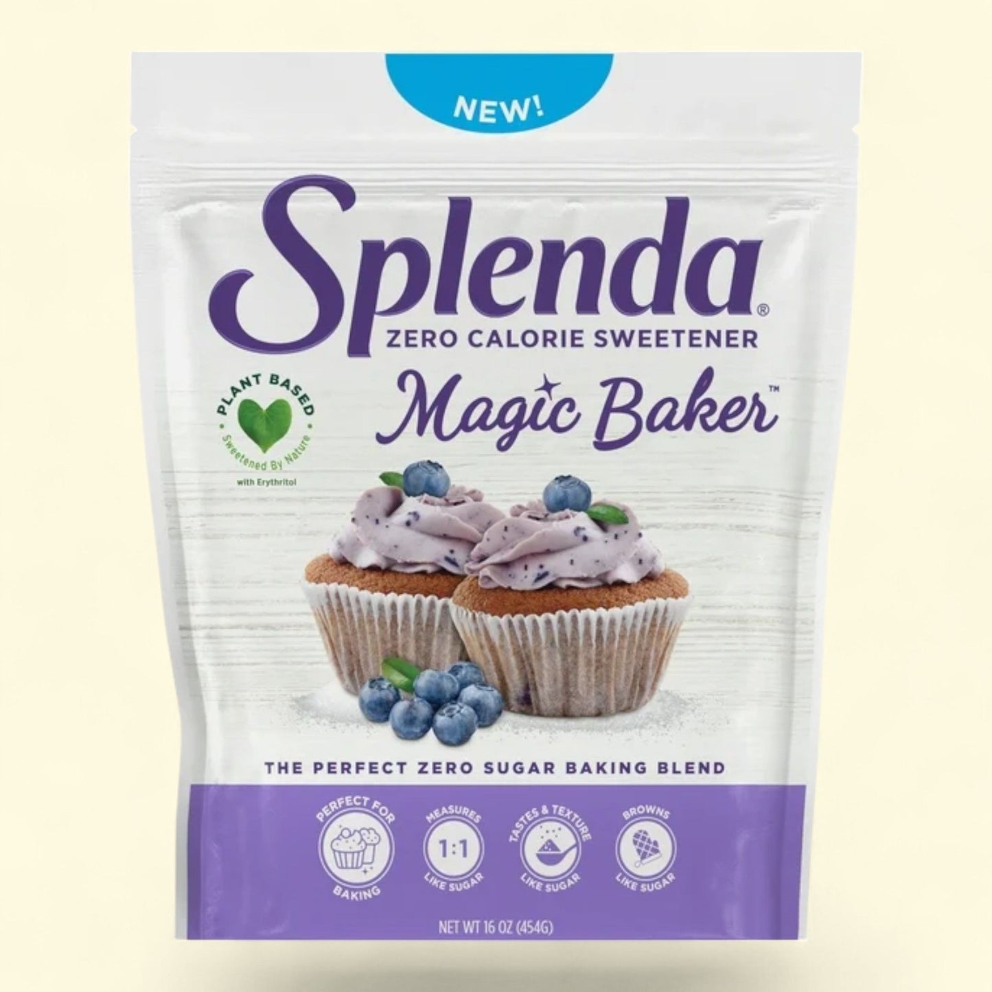 Splenda Magic Baker Granulated Sugar Substitute, 16 oz