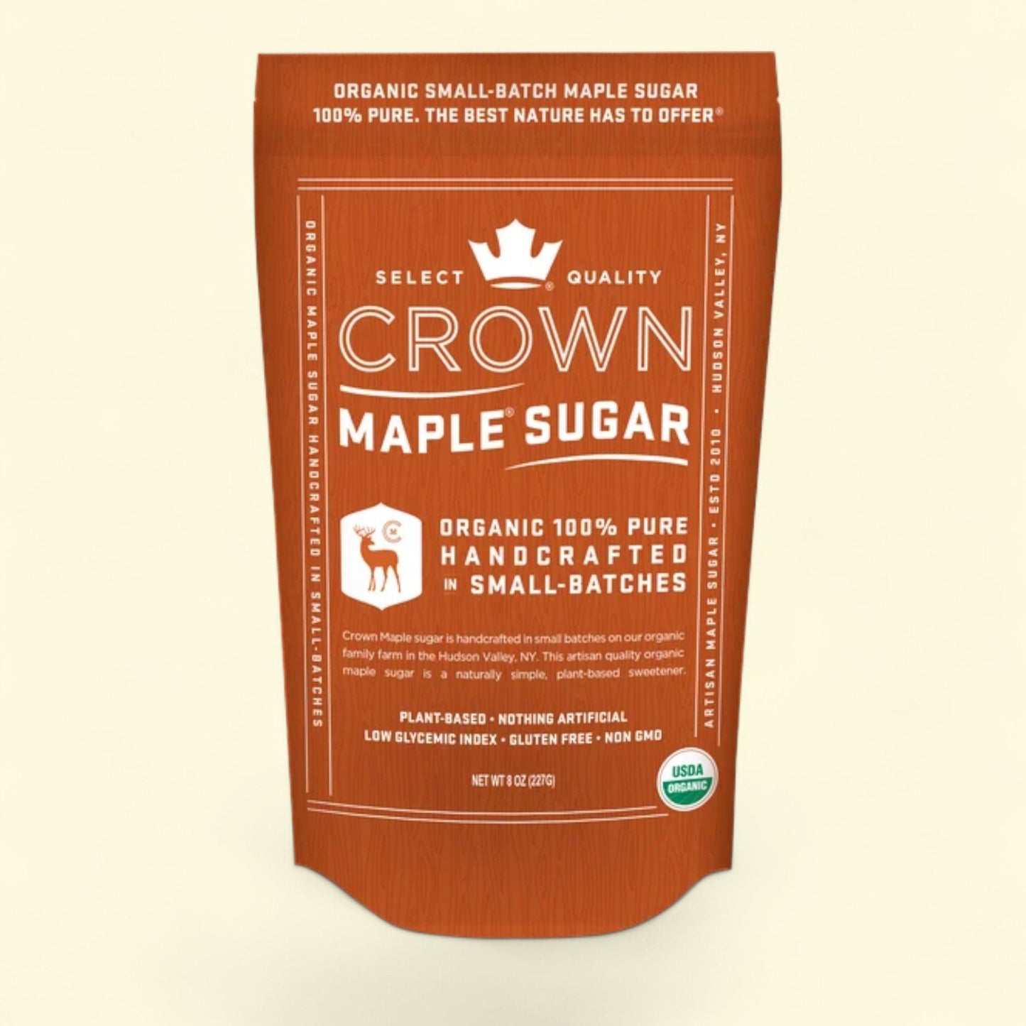 Crown Maple Organic Maple Sugar 8 oz (227g)
