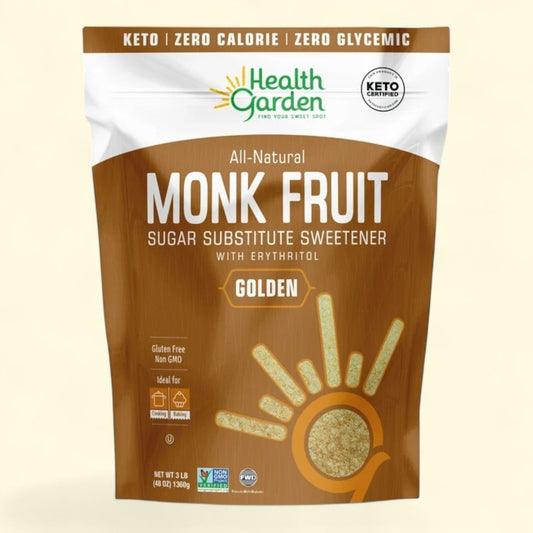 Health Garden Monk Fruit Sweetener Golden, 48.0 oz