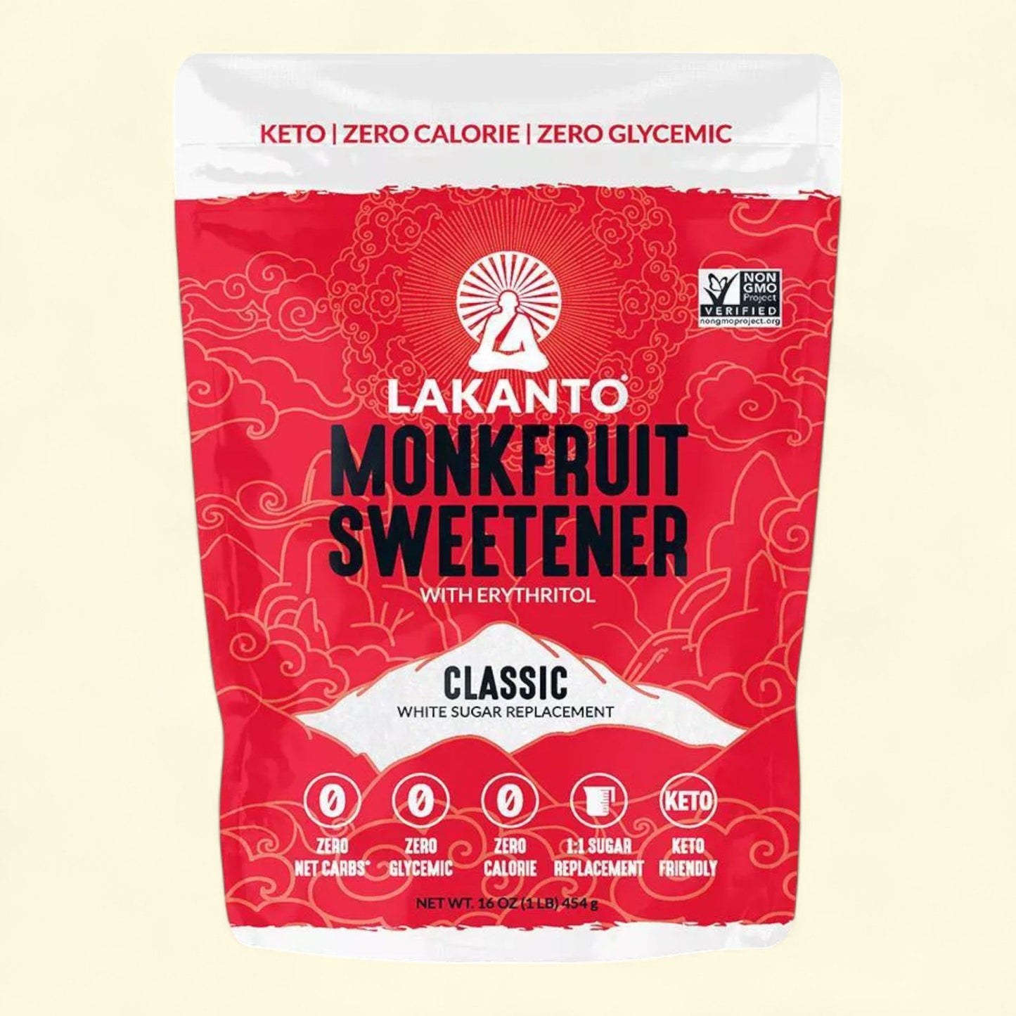 Lakanto Monkfruit Classic Sweetener, 16oz