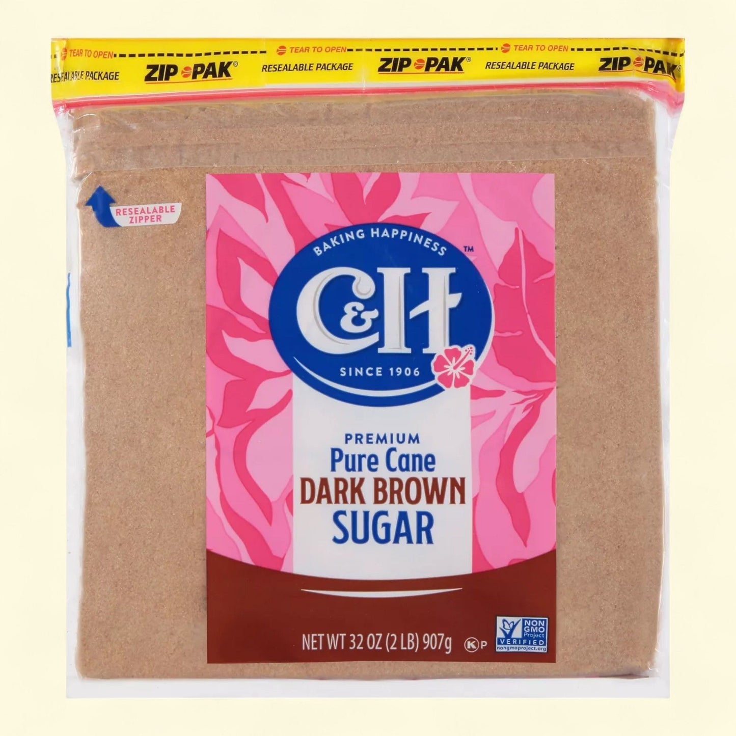 C&H Dark Brown Sugar, 2lbs