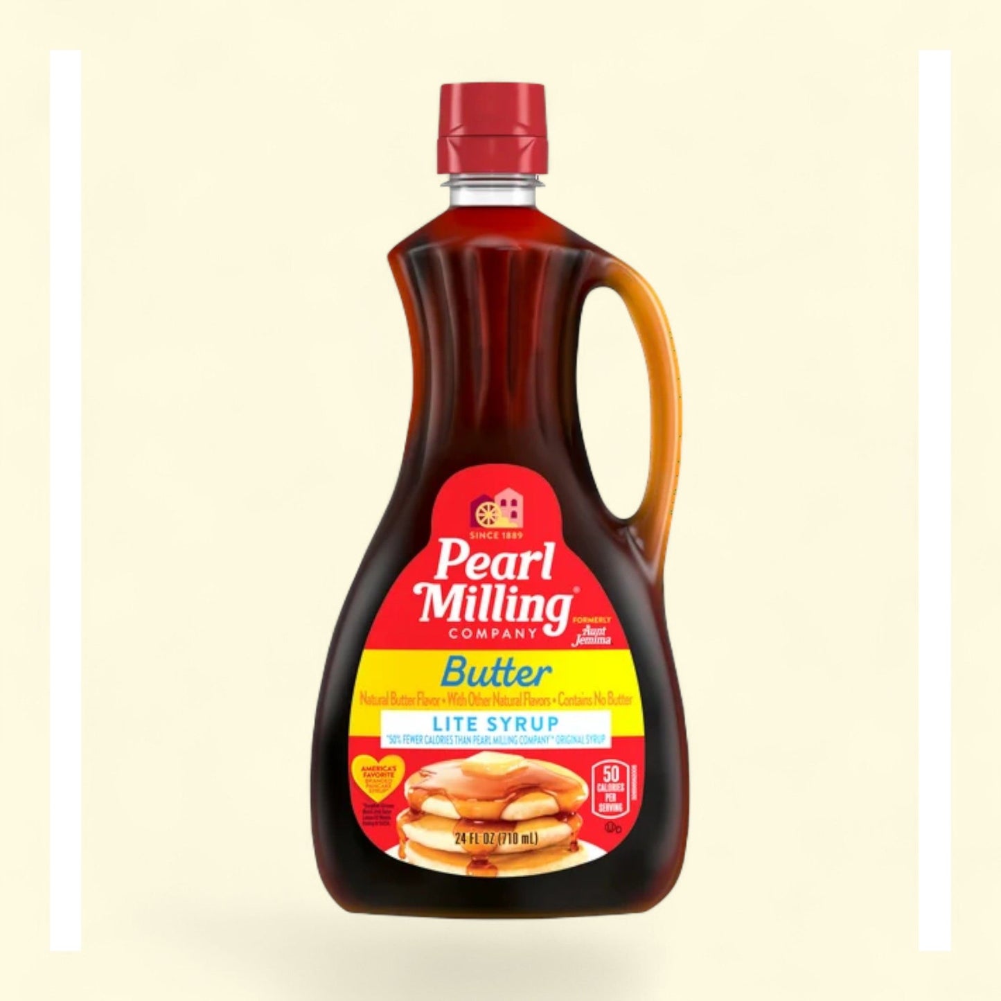 Pearl Milling Company Butter Light Syrup, 24oz