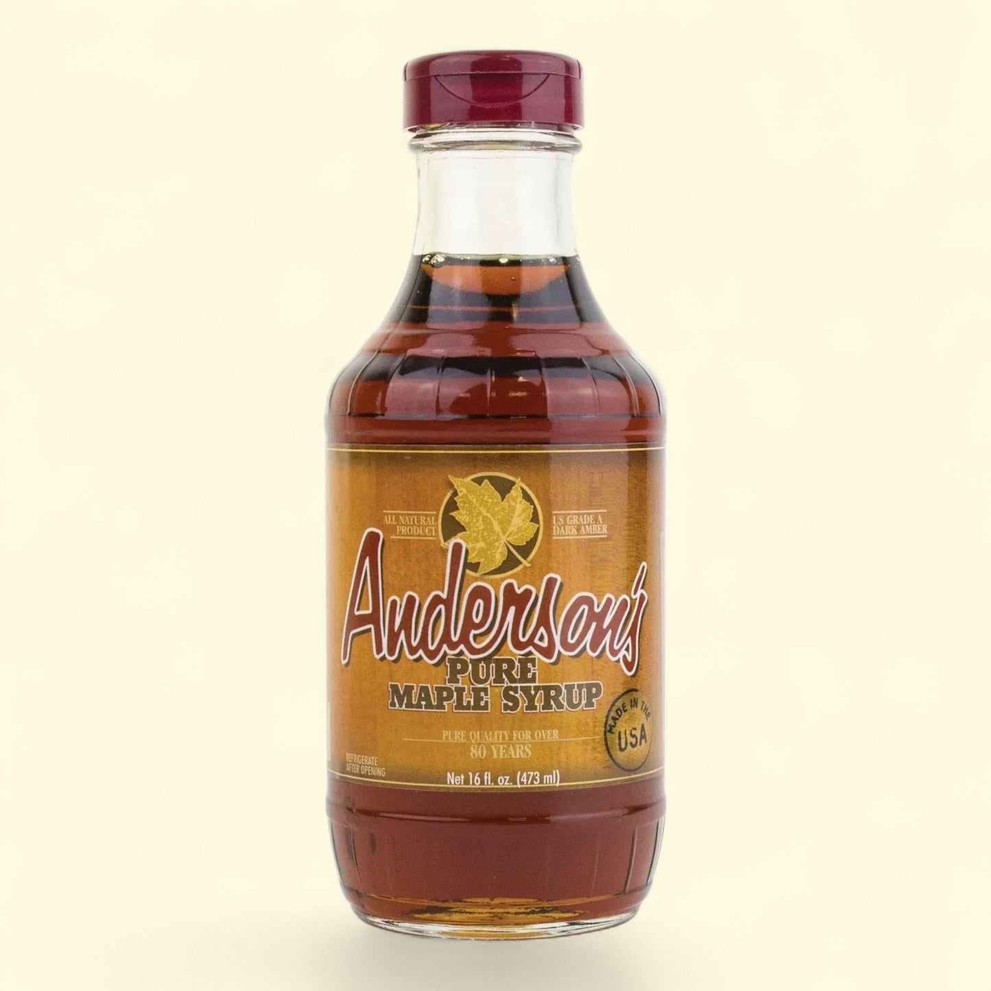 Anderson's Pure Maple Syrup, 16 fl oz