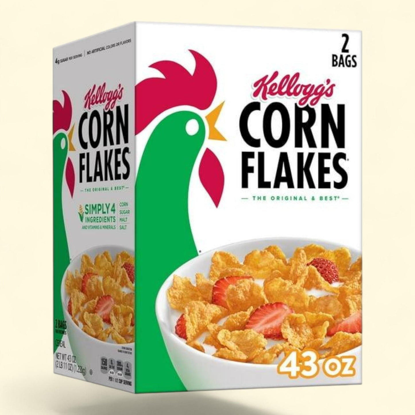 Kellogg's Corn Flakes, 43 oz.