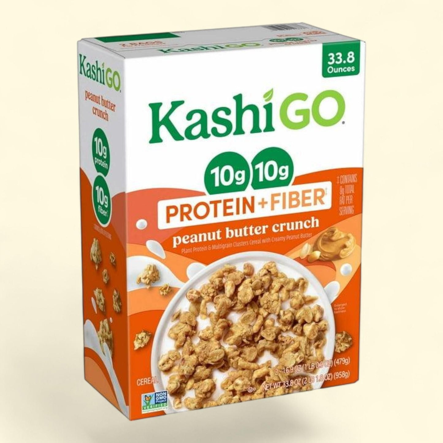 Kashi GO Peanut Butter Cereal, 33.8 oz