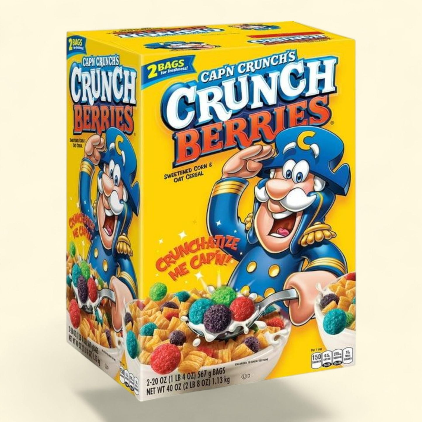 Céréales Cap'n Crunch Crunch Berries, 1,13 kg