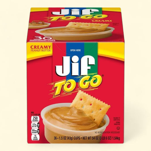 Jif Creamy Peanut Butter, 36 ct.