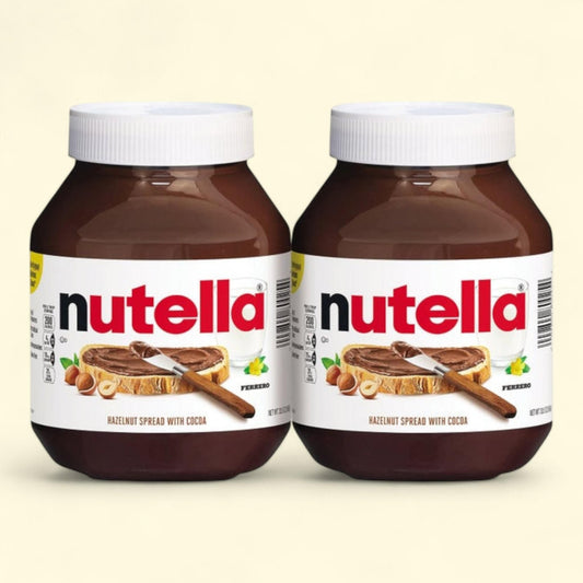 Nutella Hazelnut Spread, 33.5 oz, 2-count
