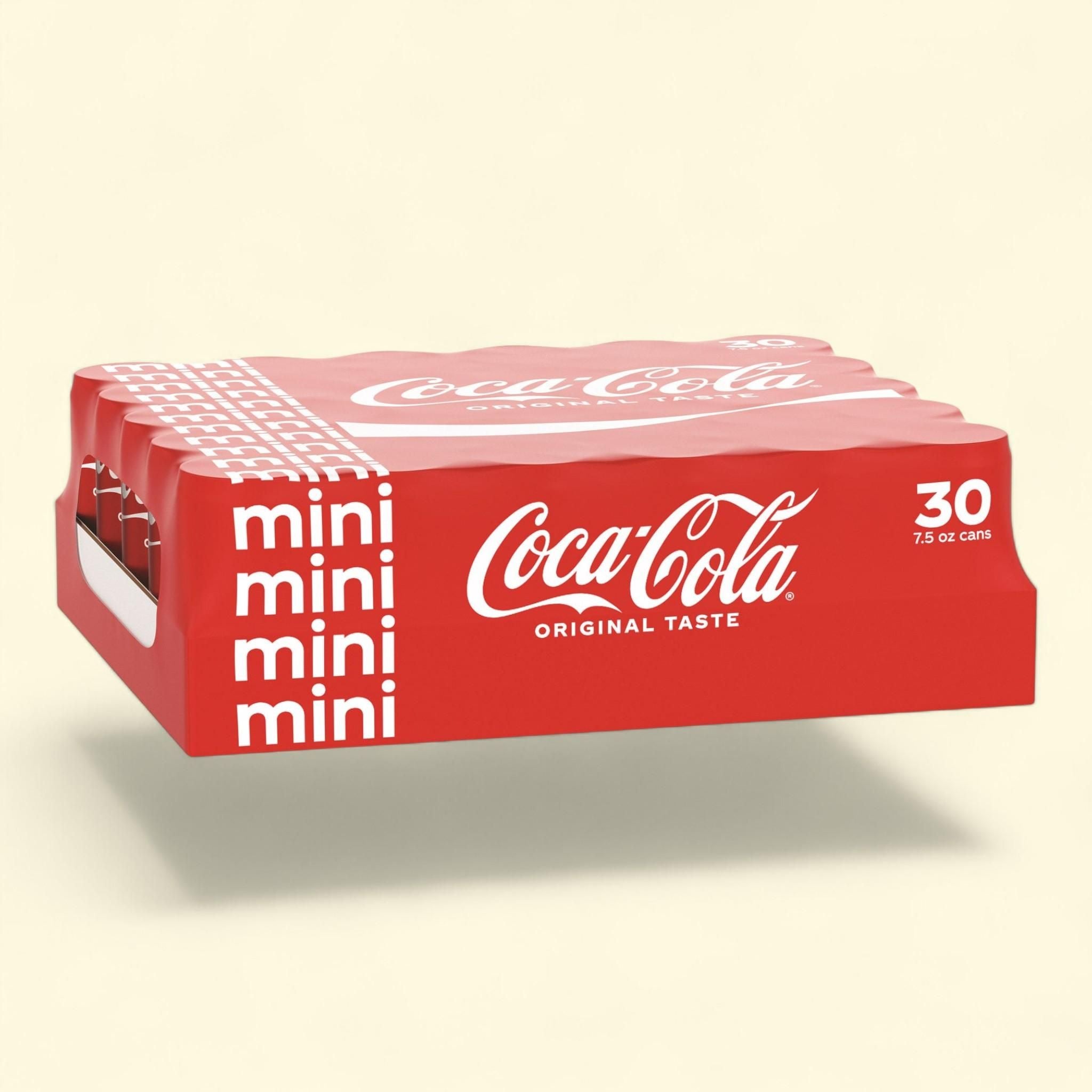 Coca-Cola Mini, 7.5 fl oz, 30-count | Treatspree