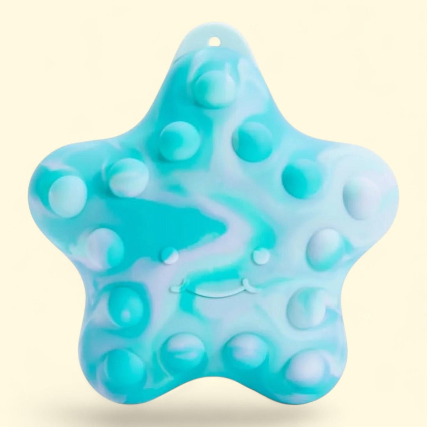 Jouet de bain sensoriel Munchkin Pop Squish pour tout-petits, étoile de mer, unisexe, 1 pièce