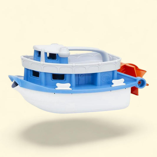 Bateau à aubes Green Toys, couleurs assorties, à partir de 6 mois