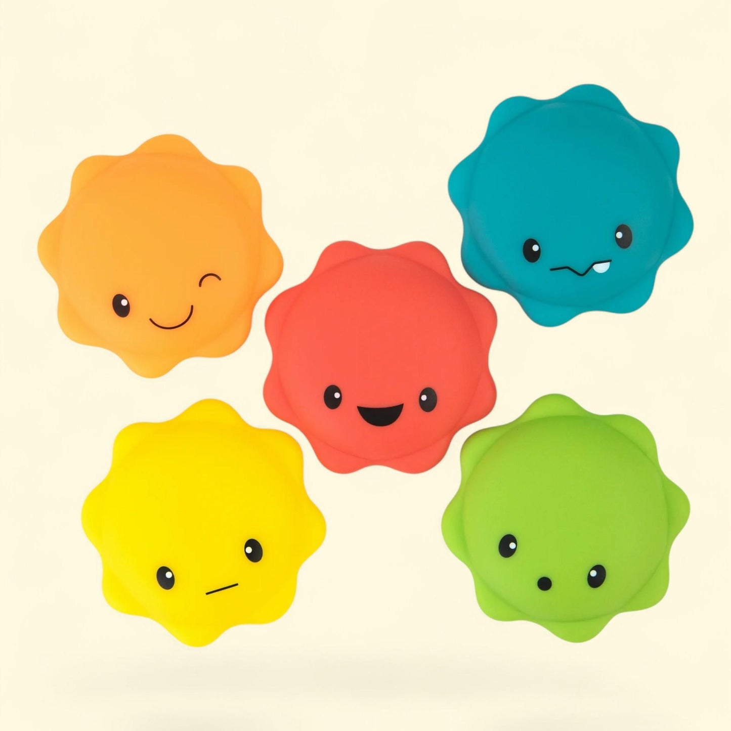 Macarons Sassy à presser, lot de 5