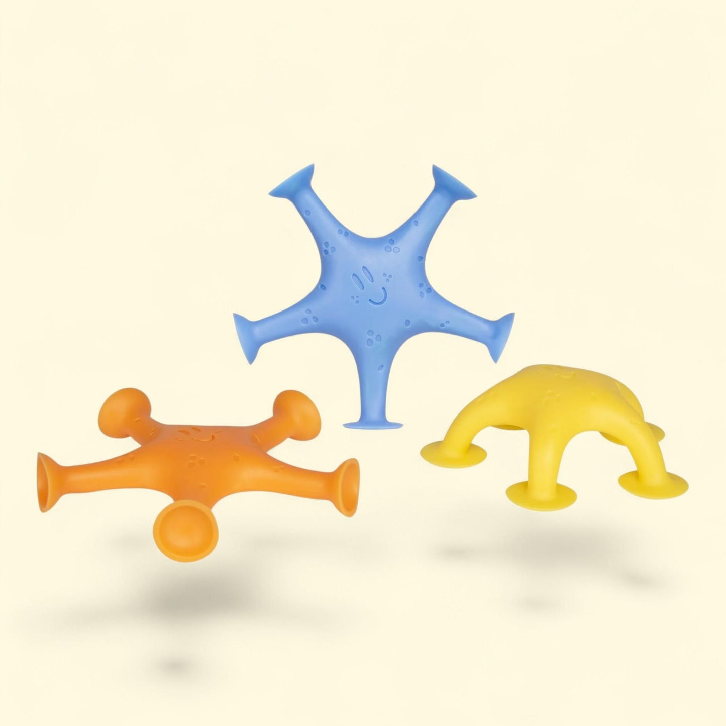 Jouets de bain extensibles et à ventouse Ubbi Starfish, lot de 3