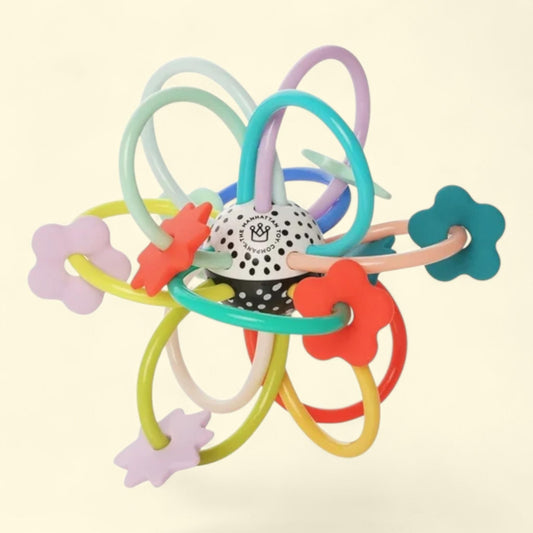 Manhattan Toy Loop D' Loop Rattle, Infant, 1 count