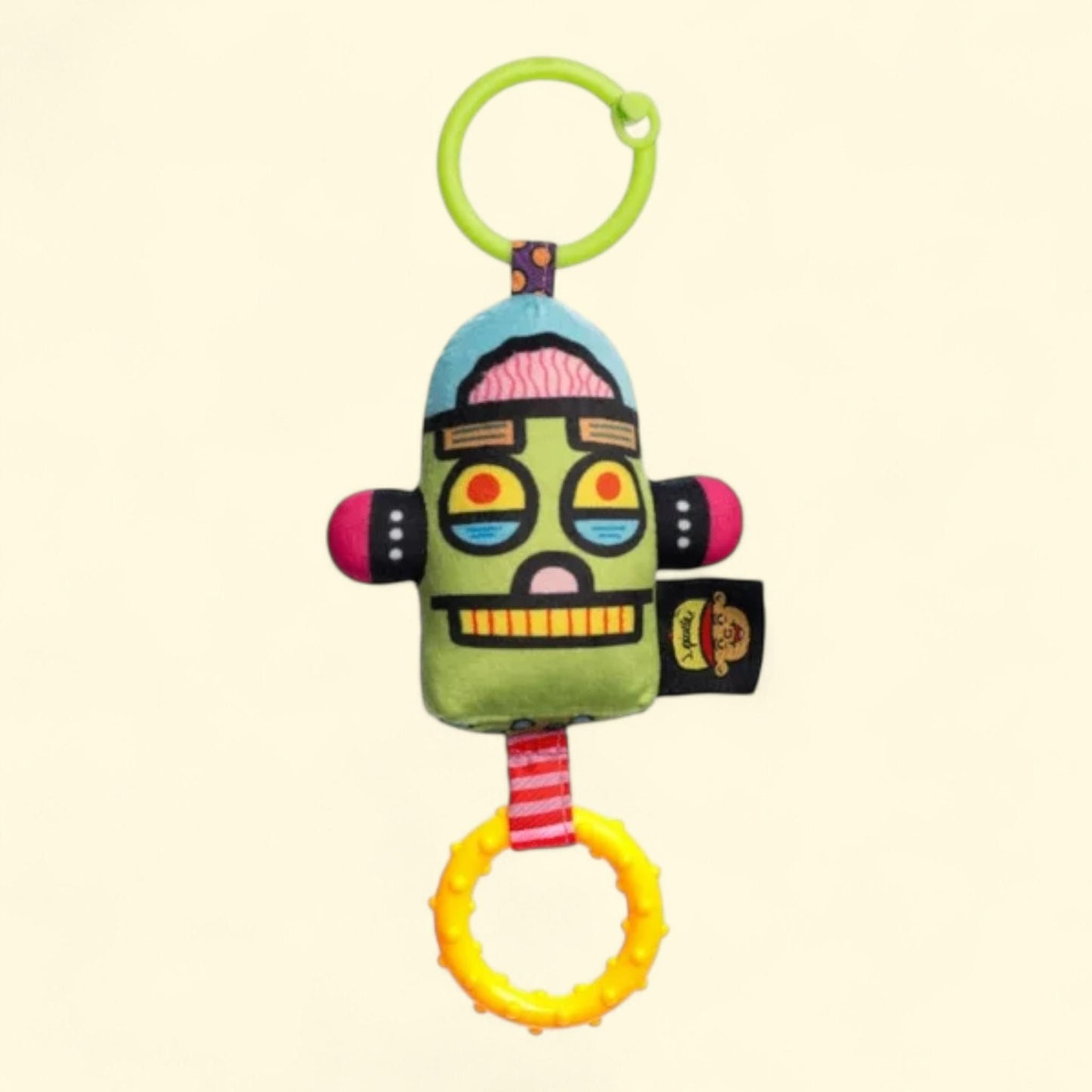 J Pierce Sensory Rattle Robot, Regular, 1 count