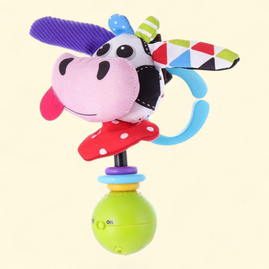 Yookidoo Shake Me Rattle, Cow, 1 count