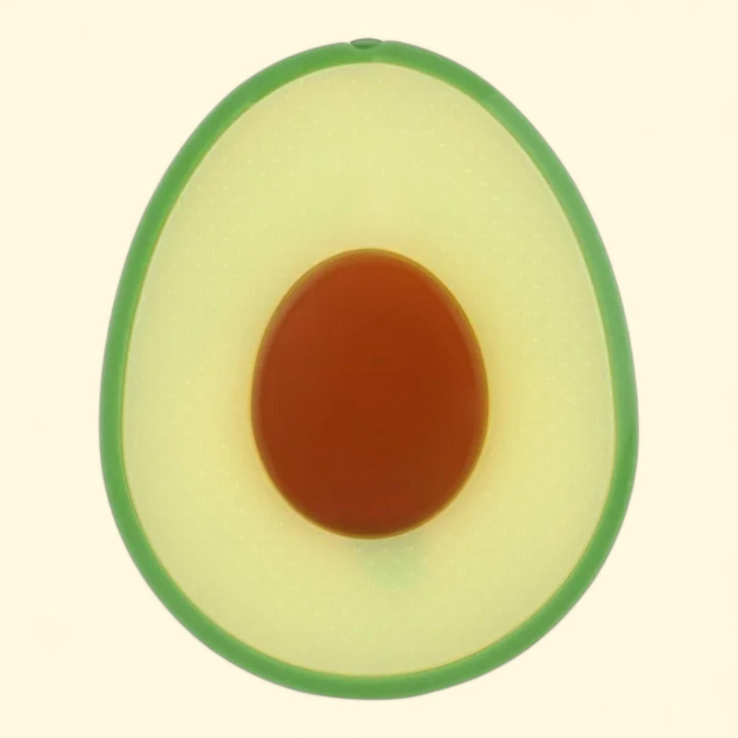 Nuby Silicone Teether, Avocado, Infant Teething Toy, 1 count