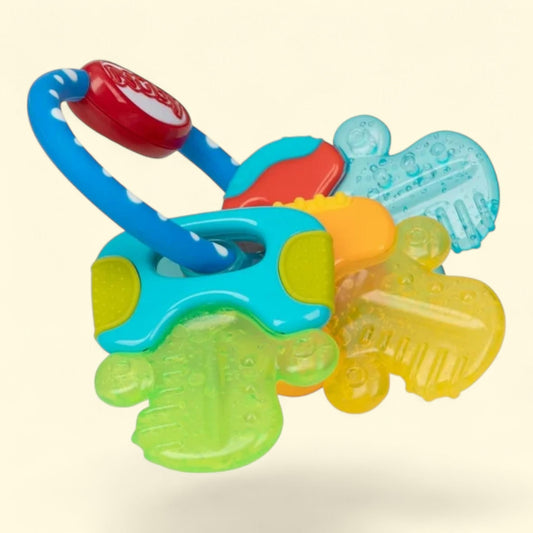 Nuby Ice Gel Keys Baby Teether, Neutral, Infant