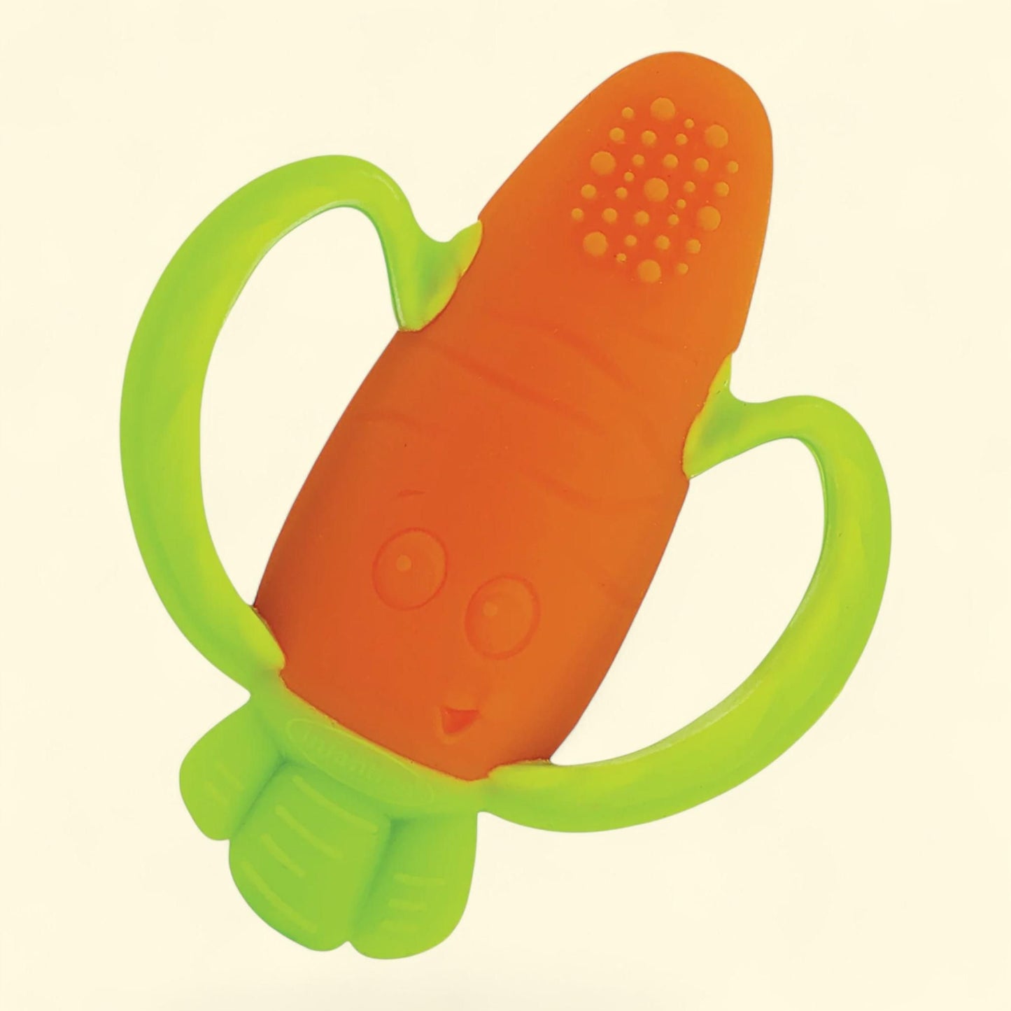 Infantino Lil' Nibbles Soft Baby Teether, Carrot, 1 count