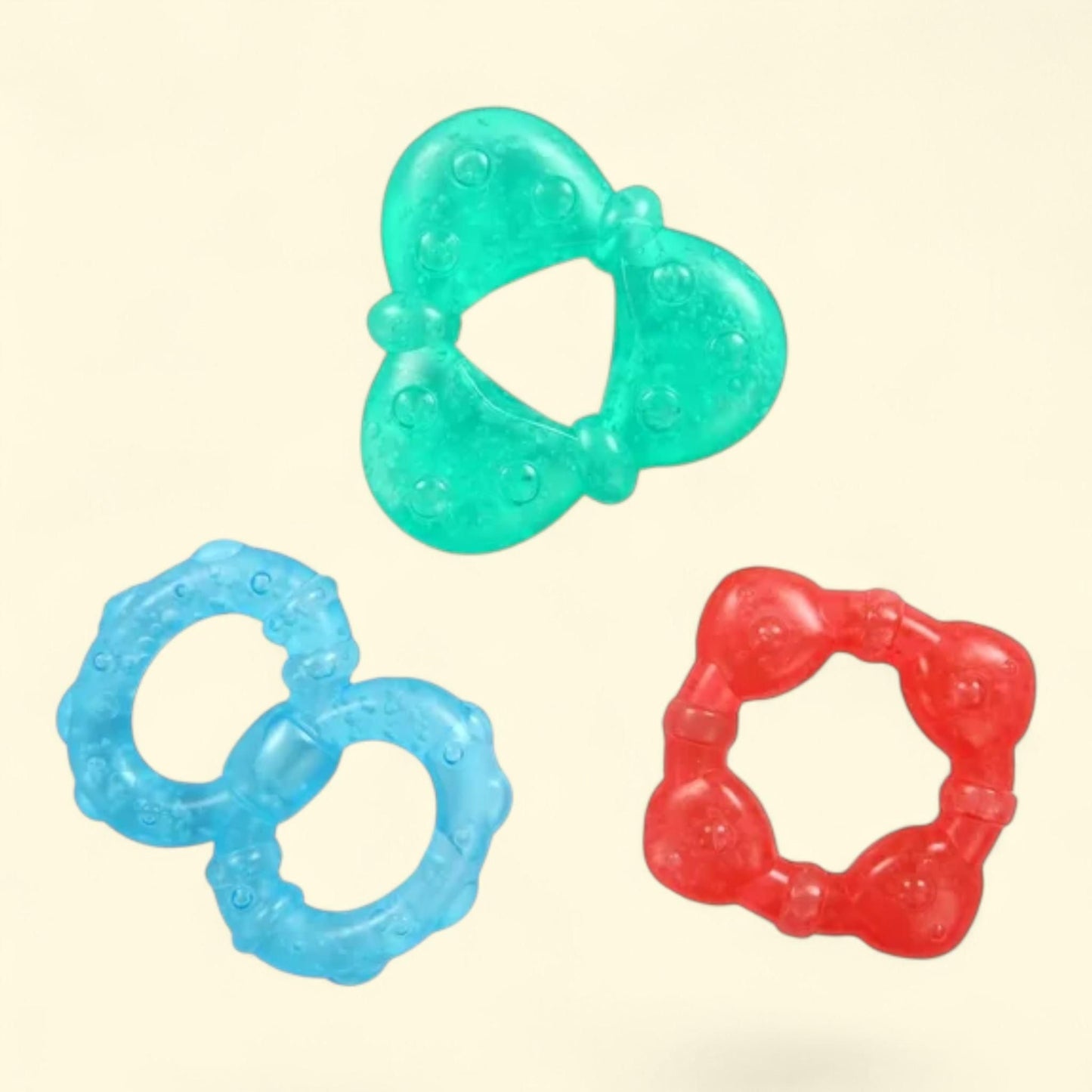 Bright Starts Chillable Teethers, 3 Pack, Infants Ages 3 Months +