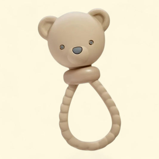 Itzy Ritzy Bear Rattle Teether, Size ? Itzy Ritzy Bear Rattle Teether, 1 count