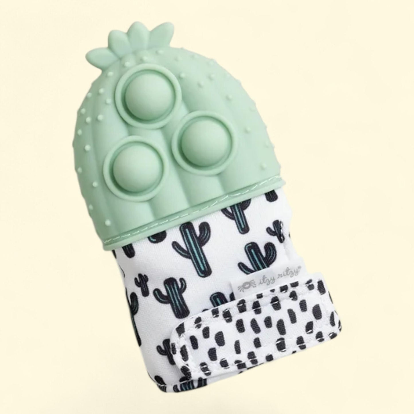 Itzy Ritzy Itzy Mitt, Cactus Pop Teether, 1 count