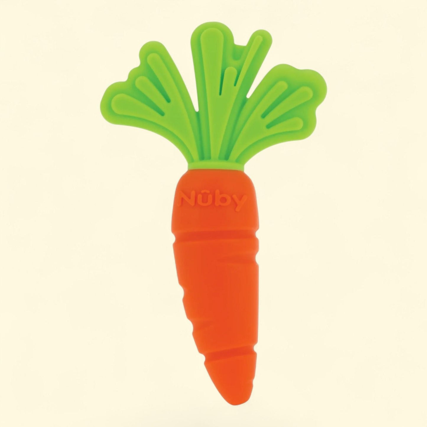 Nuby Silicone Carrot Teether, Size ? Nuby Silicone Carrot Teether, 1 count