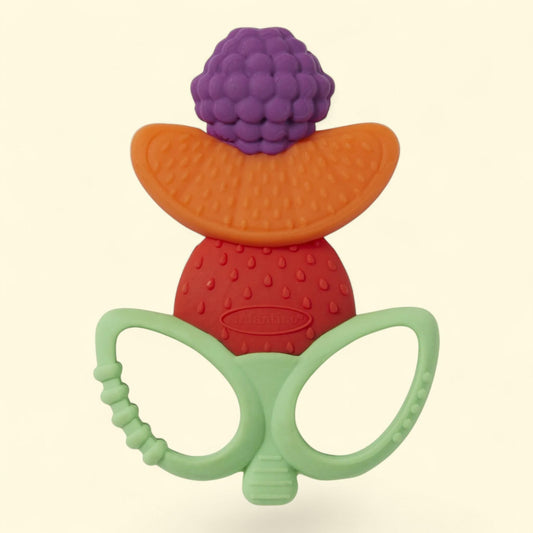 Infantino Lil' Nibbles Teething Toy, 6-12 Months, Multicolor, Fruit Kabob