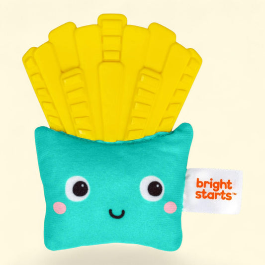 Bright Starts French Fry Crinkle Teether, 3 months+