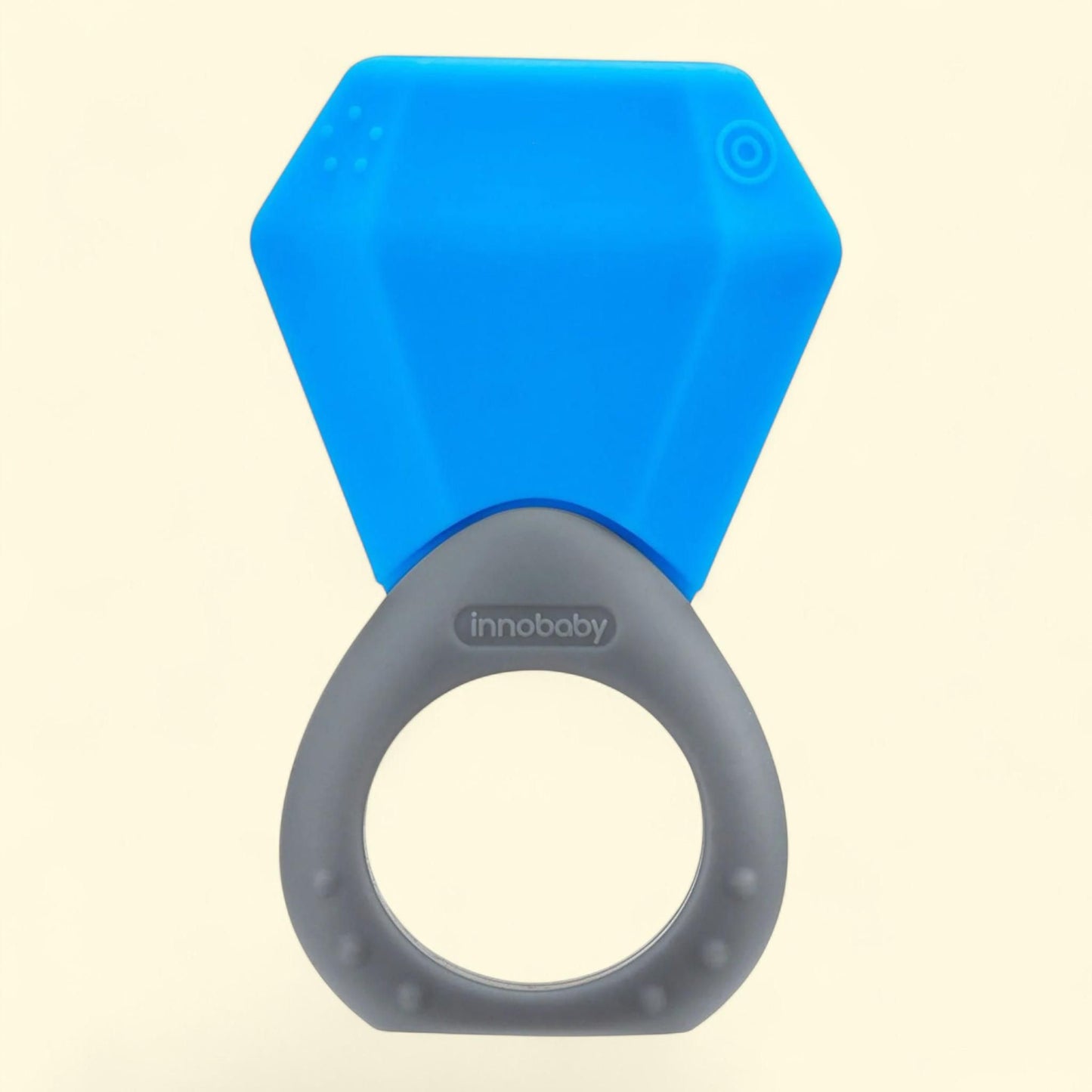 Innobaby Teethin' SMART Birthstone Ring Teether, December (Blue Top... — authentic US product shipped worldwide by Treatspree
