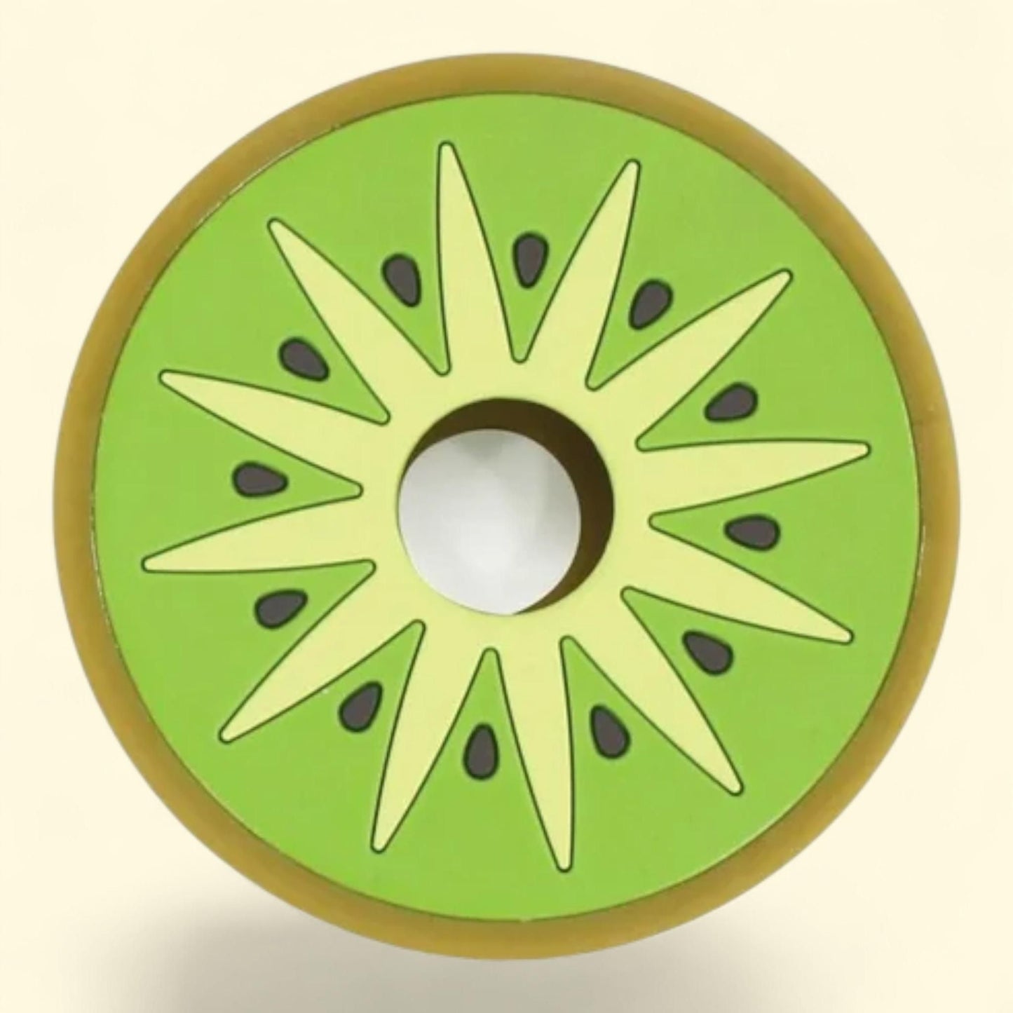 Hudson Baby Silicone Teether, Kiwi, One Size ? Hudson Baby Silicone Teether, Kiwi, 1 count