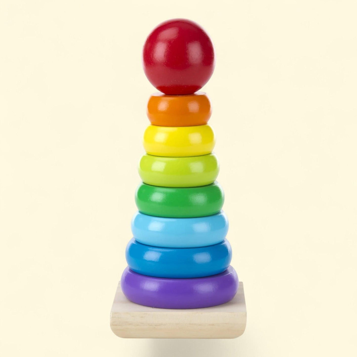 Melissa & Doug Rainbow Stacker, 18+ months.