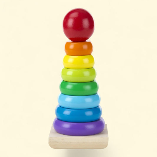 Melissa & Doug Rainbow Stacker, 18+ months.