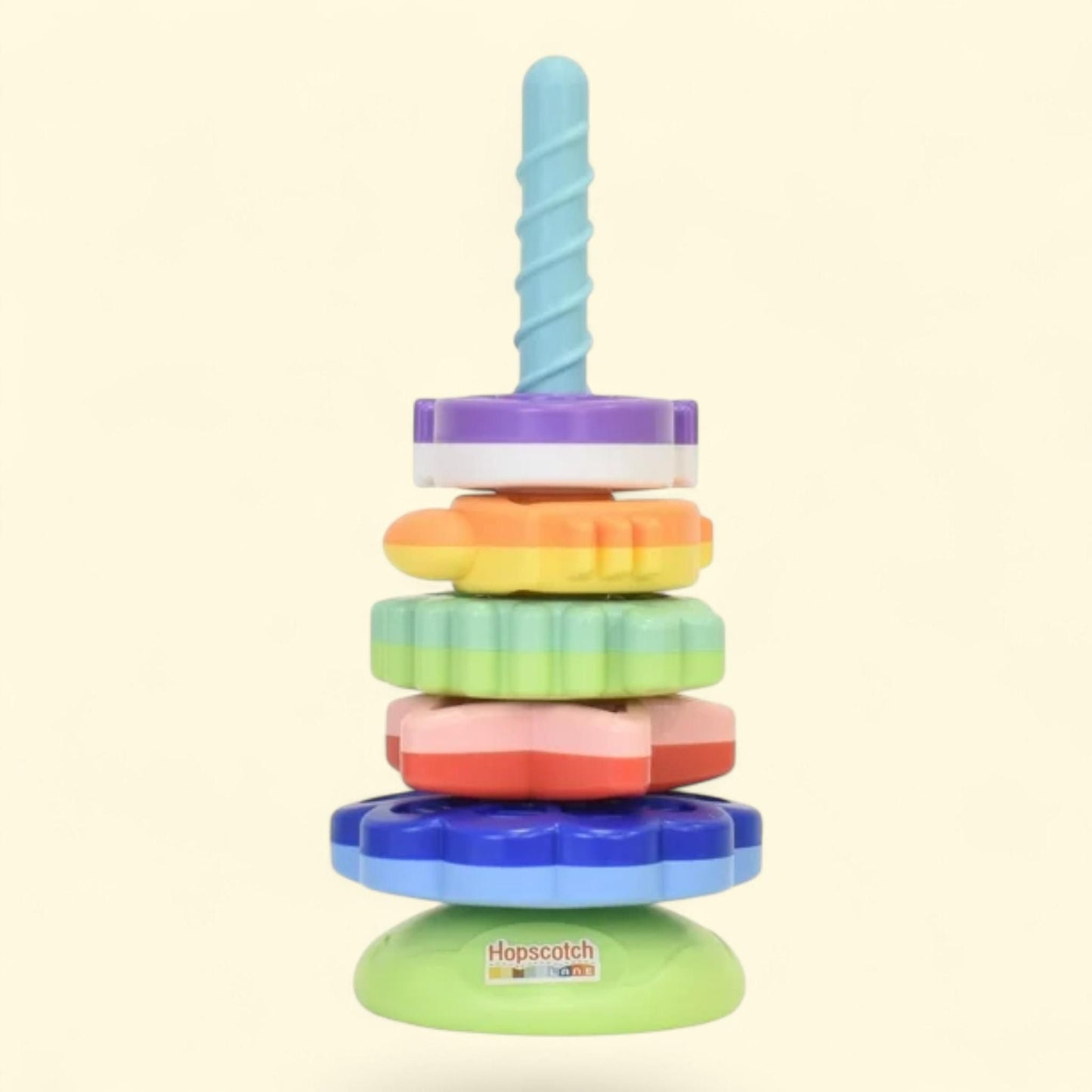 Hopscotch Lane Spinning Stacker, Ages 12+ Months — authentic US product shipped worldwide by Treatspree