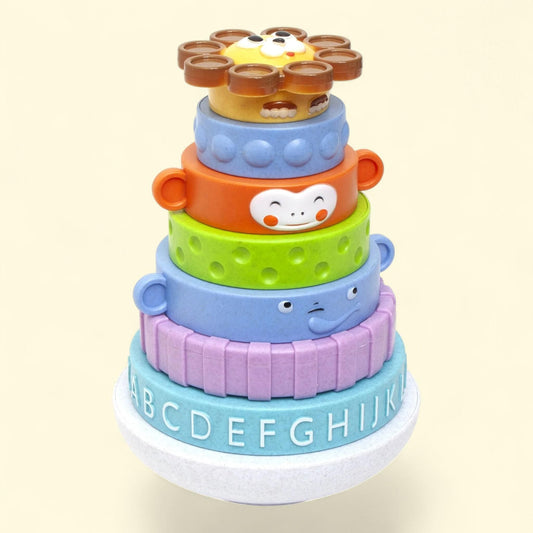 Roo Crew Stacking Rings, 8 Pieces