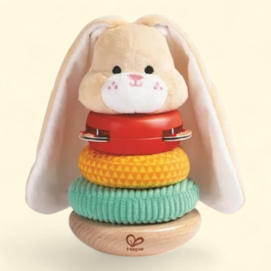 Hape Bunny Stacker, 10 Months+, Plastic