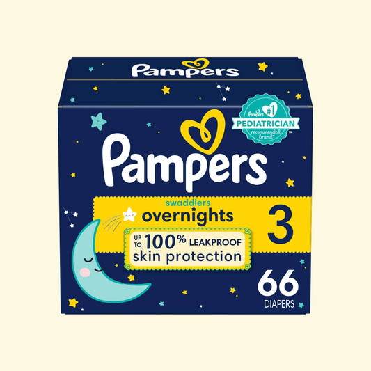 Pampers Swaddlers Baby Diapers Size 3, 66 Count
