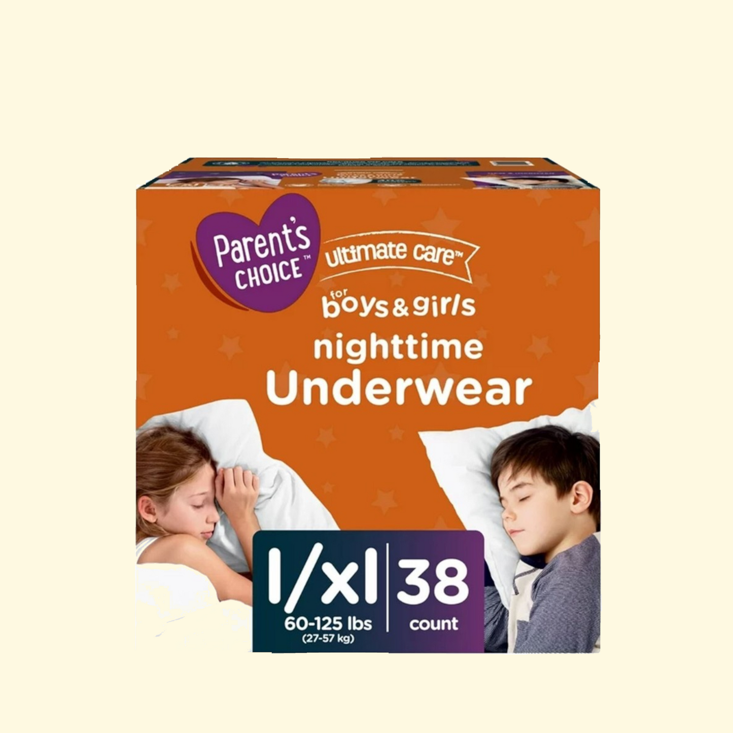 Parent's Choice Ultimate Care Nighttime Underwear, L/XL, 38 Count