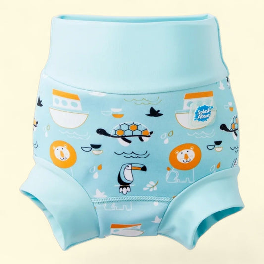 Splash About Happy Nappy™ Reusable Swim Diaper, Noah's Ark, 3-6 Months