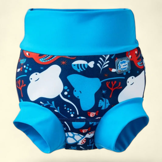 Splash About Happy Nappy Reusable Swim Diaper, Under The Sea, 12-24 Months
