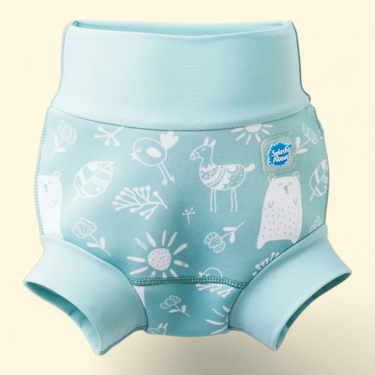 Splash About Happy Nappy Reusable Swim Diaper, Sunny Bear, 2-3 Years