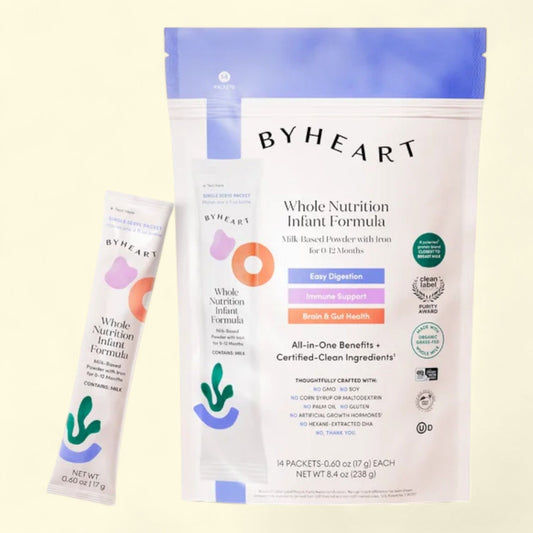 ByHeart Infant Formula Powder, 14 Count, 8.4 oz