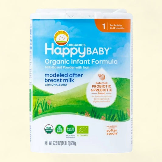 Happy Baby Organics Stage 1 Organic Infant Formula, 22.9 oz