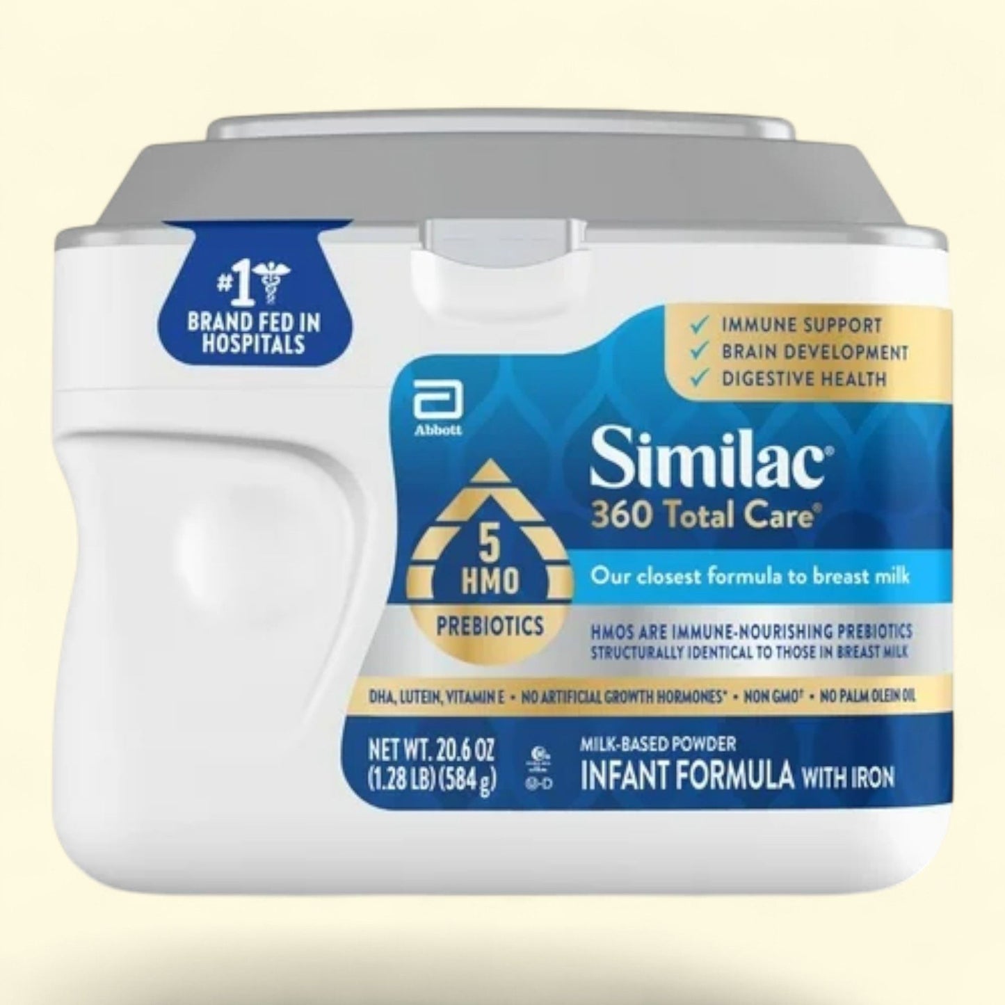 Similac 360 Total Care Baby Formula Powder, 20.6 oz.